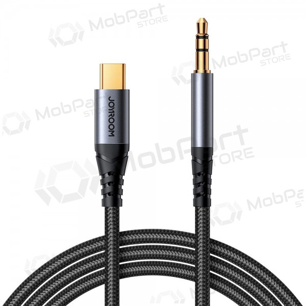 Audio cavo Joyroom SY-A07 USB-C to 3,5mm 1.2m nero