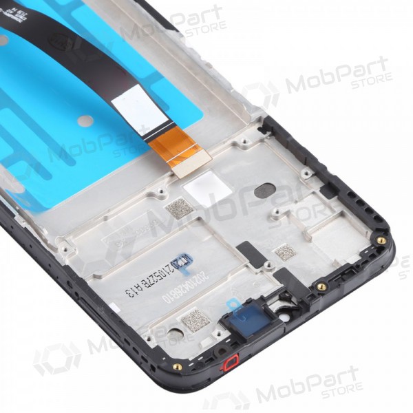 Samsung Galaxy A22 5G schermo / display (nero) (con una cornice) (originale) Samsung Galaxy A22 5G schermo / display (nero) (con una cornice) (originale)