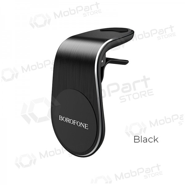 Automobilinis universale telefono laikiklis Borofone BH10, tvirtinamas ant ventiliacijos grotelių, magnetinis, nero Automobilinis universale telefono laikiklis Borofone BH10, tvirtinamas ant ventiliacijos grotelių, magnetinis, nero