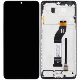 Xiaomi Redmi 13C / Poco C65 schermo / display (nero) (con una cornice) (originale)