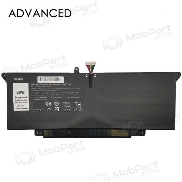 DELL JHT2H, 7100mAh batteria del computer portatile, Advanced DELL JHT2H, 7100mAh batteria del computer portatile, Advanced