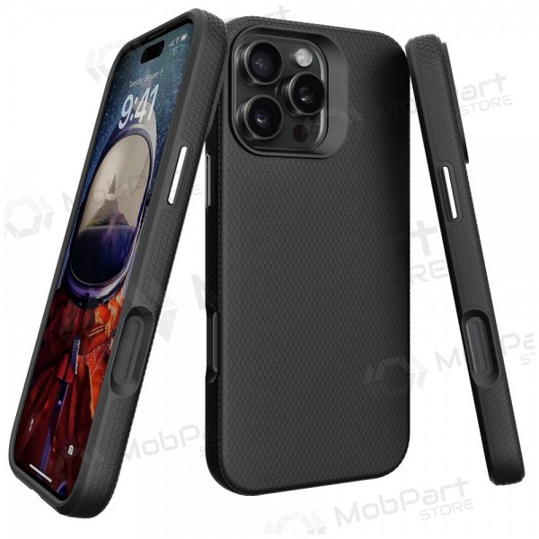 Apple iPhone 16 Plus custodia „Perfectionists“ (nero)
