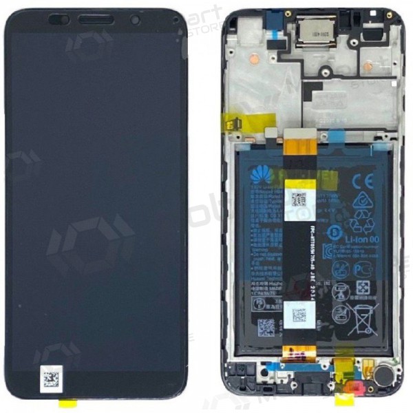 Huawei Y5p 2020 schermo / display (nero) (con una cornice e batteria) (service pack) (originale) Huawei Y5p 2020 schermo / display (nero) (con una cornice e batteria) (service pack) (originale)