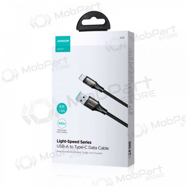 USB cavo Joyroom SA25-AC6 USB to USB-C 100W 1.2m nero