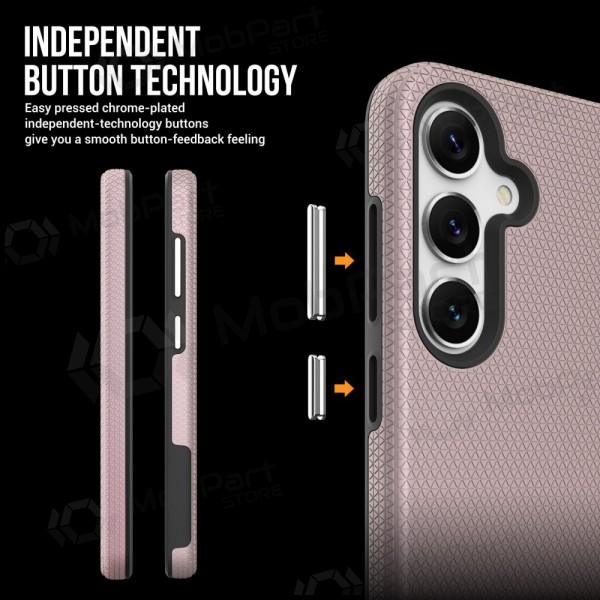 Samsung Galaxy S25 Ultra custodia „Perfectionists“ (rožinio aukso)
