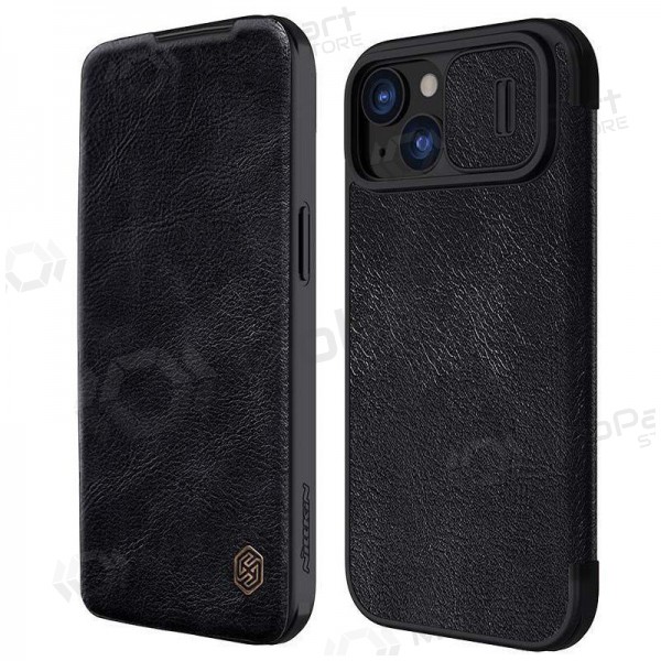 Apple iPhone 14 Pro custodia „Nillkin Leather“ (nero)