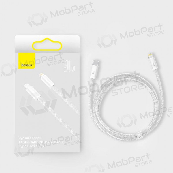 Cavo Baseus Dynamic Type-C - Lightning 20W 1.0m (bianca) CALD000002