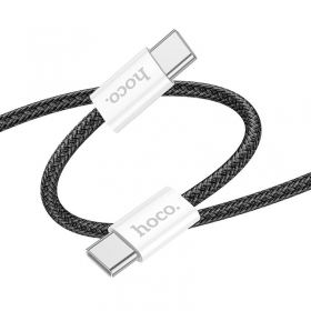 USB cavo Hoco X104 60W USB-C to USB-C 2.0m nero