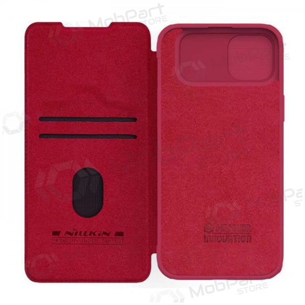 Apple iPhone 14 Pro custodia „Nillkin Leather“ (rosso)