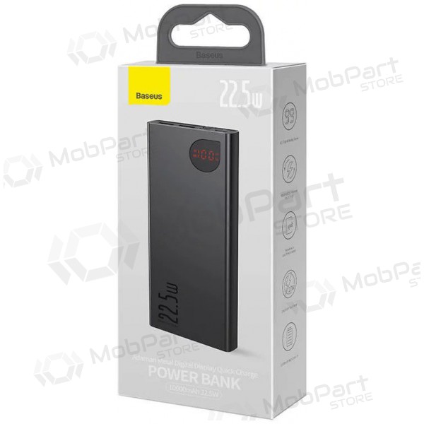 Batteria esterna Power Bank Baseus Adaman 22.5W 10000mAh nero PPAD070001 Batteria esterna Power Bank Baseus Adaman 22.5W 10000mAh nero PPAD070001