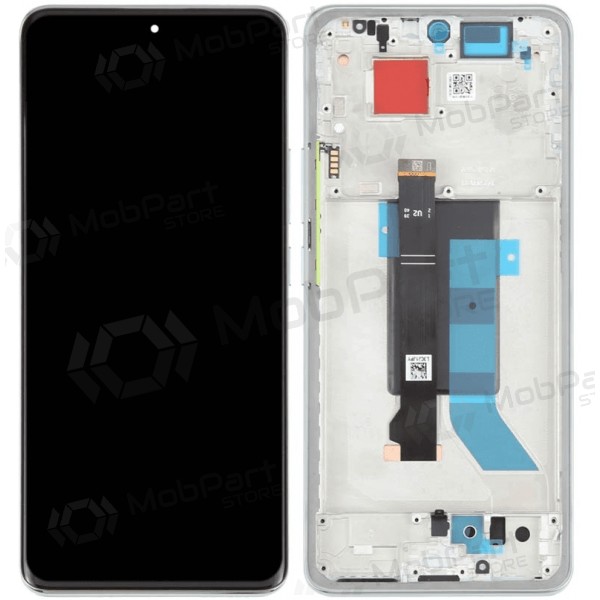 Xiaomi Redmi Note 14 Pro 5G schermo / display (verde) (con una cornice) (originale)