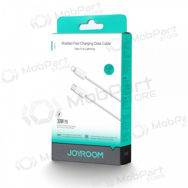 USB cavo Joyroom S-A45 USB-C to Lightning 30W 1.2m bianca