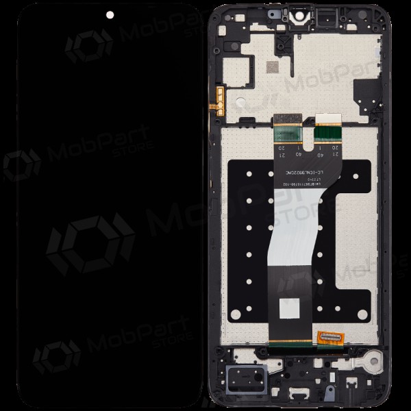 Samsung Galaxy A05s schermo / display (nero) (con una cornice) (originale) Samsung Galaxy A05s schermo / display (nero) (con una cornice) (originale)