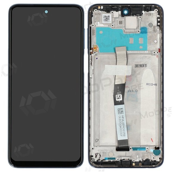 Xiaomi Redmi Note 9 Pro / Note 9S schermo / display (grigio) (con una cornice) (Premium) Xiaomi Redmi Note 9 Pro / Note 9S schermo / display (grigio) (con una cornice) (Premium)