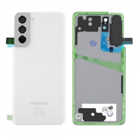 Samsung G991 Galaxy S21 5G coperchio batteria posteriore (Phantom White) (usato grade B, originale)