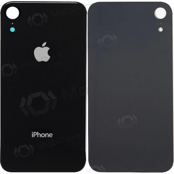 Apple iPhone XR coperchio batteria posteriore (nero) (bigger hole for camera) Apple iPhone XR coperchio batteria posteriore (nero) (bigger hole for camera)