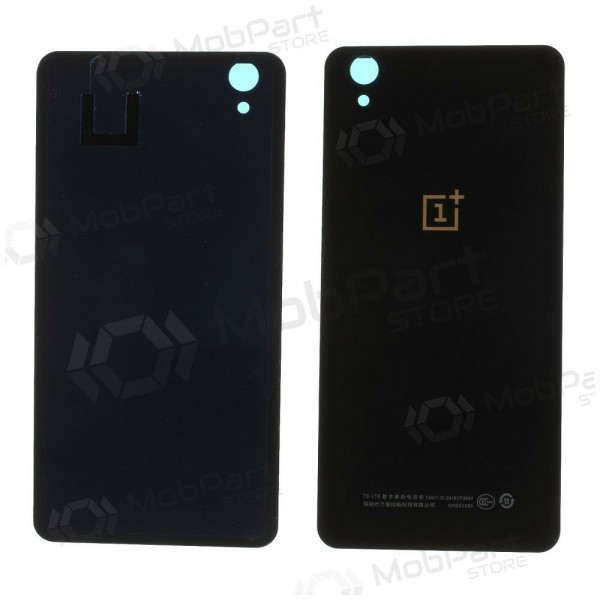 OnePlus X coperchio batteria posteriore (nero Ceramic) (usato grade B, originale) OnePlus X coperchio batteria posteriore (nero Ceramic) (usato grade B, originale)