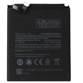 Xiaomi Redmi Mi A1 / Mi 5X / Note 5A (BN31) batteria / accumulatore (3000mAh)