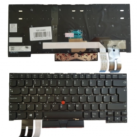Lenovo ThinkPad T490s, T495s tastiera (UK) (con illuminazione)