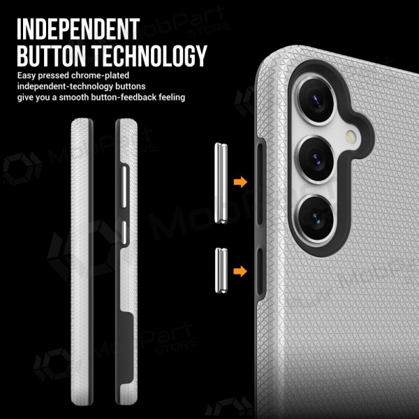 Samsung Galaxy S25 Ultra custodia „Perfectionists“ (d'argento)