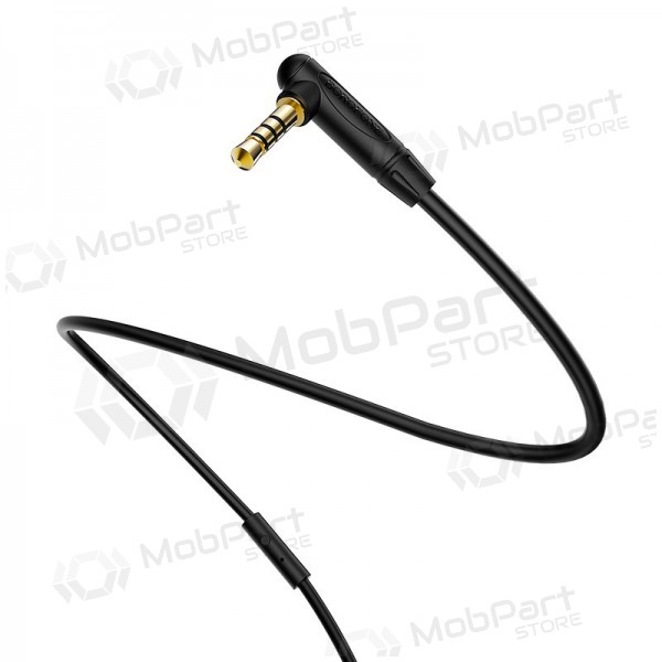 Audio adattatore 3,5mm į 3,5mm Borofone BL5 AUX (nero) Audio adattatore 3,5mm į 3,5mm Borofone BL5 AUX (nero)