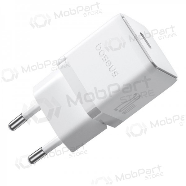 Caricatore Baseus Palm 20W USB-C + USB-C to USB-C cable 1.0m bianca P10111602213-01