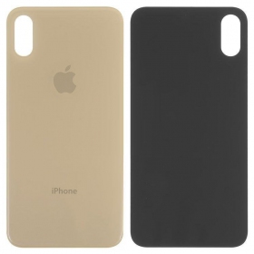 Apple iPhone XS coperchio batteria posteriore (d'oro) (bigger hole for camera)
