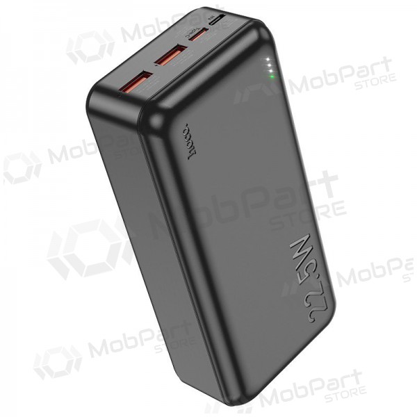 Batteria esterna Power Bank Hoco J101B PD 20W+Quick Charge 3.0 22.5W 30000mAh nero