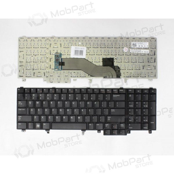 DELL Latitude: E5520, E5520m tastiera DELL Latitude: E5520, E5520m tastiera