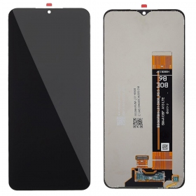 Ekranas Samsung A137 A13 2022/M336 M33 5G su lietimui jautriu stikliuku Black originale (service pack)