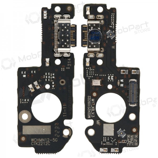 Xiaomi Redmi Note 12 5G / Poco X5 5G connettore di ricarica (service pack) (originale) Xiaomi Redmi Note 12 5G / Poco X5 5G connettore di ricarica (service pack) (originale)