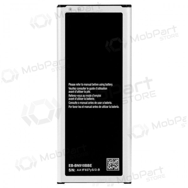 Samsung N910F Galaxy Note 4 (EB-BN910BBE) batteria / accumulatore (3220mAh) Samsung N910F Galaxy Note 4 (EB-BN910BBE) batteria / accumulatore (3220mAh)