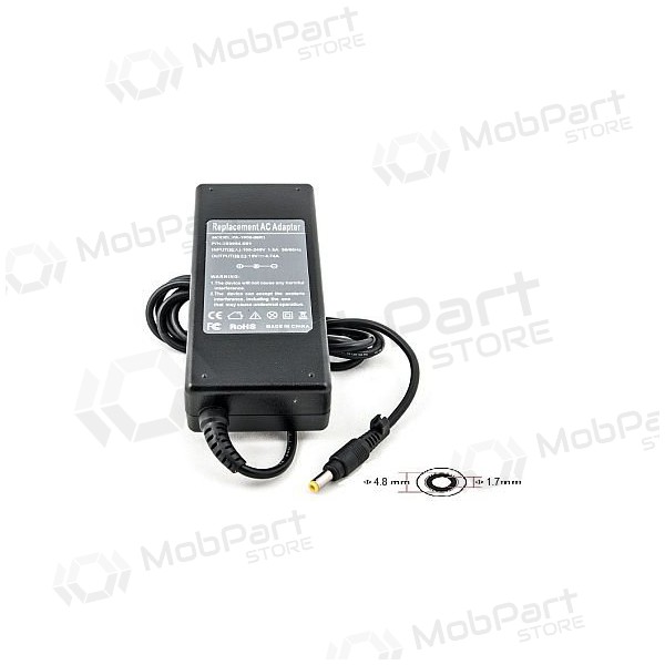 HP 90W: 19V, 4.74A caricatore per computer portatile HP 90W: 19V, 4.74A caricatore per computer portatile