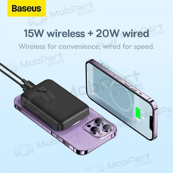 Batteria esterna Power Bank Baseus Magnetic Mini Air 20W 10000mAh nero P10059001113-00