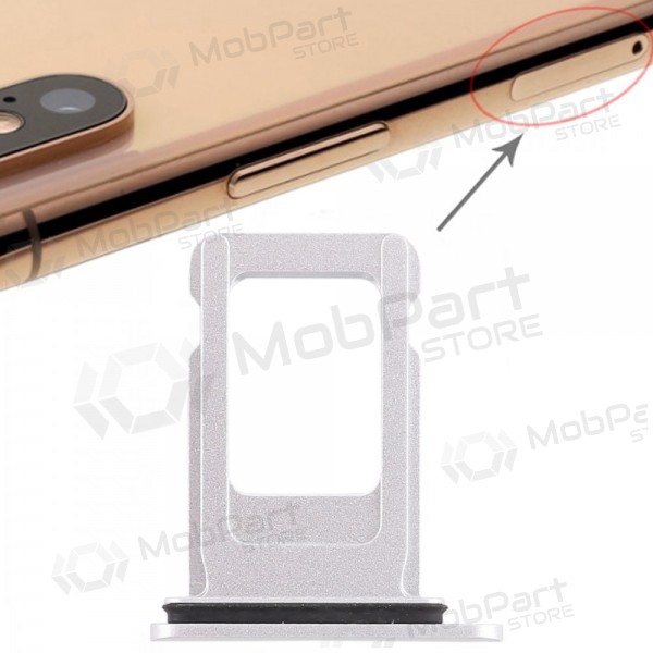 Apple iPhone XR Porta SIM (bianca)