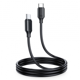 USB cavo Joyroom S-CC060A9 Type-C to Type-C 60W 1.0m nero
