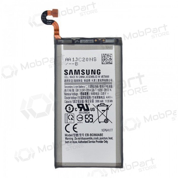 Samsung G960F Galaxy S9 batteria / accumulatore (3000mAh) (service pack) (originale) Samsung G960F Galaxy S9 batteria / accumulatore (3000mAh) (service pack) (originale)