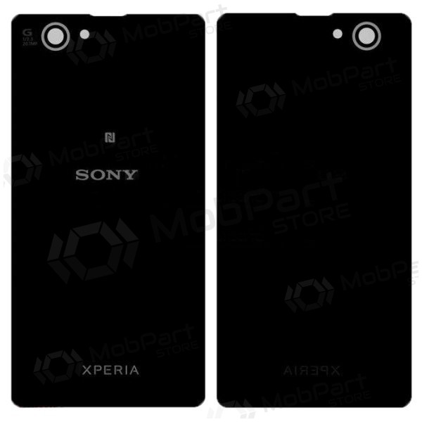 Sony Xperia Z1 Compact D5503 coperchio batteria posteriore (nero) Sony Xperia Z1 Compact D5503 coperchio batteria posteriore (nero)