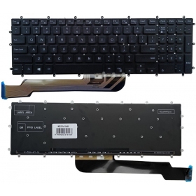 Tastiera DELL Inspiron 5570, 5565, 7566, 7567, 3579, con retroilluminazione
