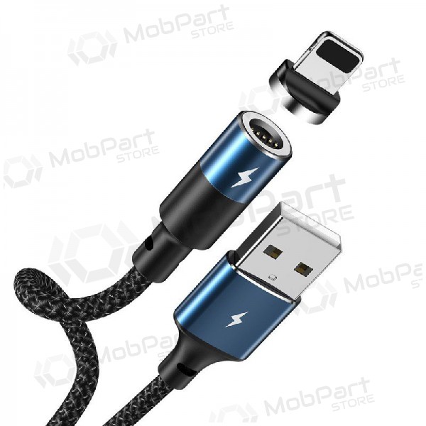 USB cavo REMAX Magnetic lightning 1.2m (3A) (nero)
