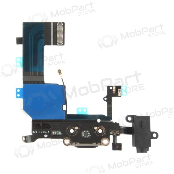 Apple iPhone 5C connettore di ricarica (nero) Apple iPhone 5C connettore di ricarica (nero)