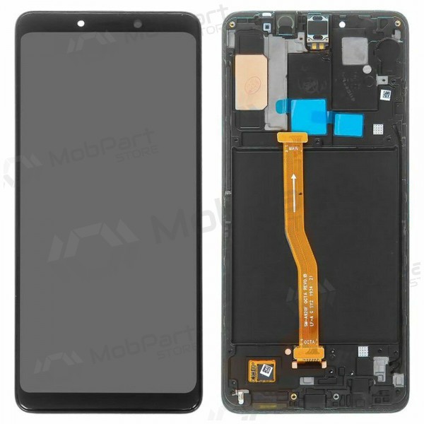 Samsung A920F Galaxy A9 (2018) schermo / display (nero) (con una cornice) (service pack) (originale) Samsung A920F Galaxy A9 (2018) schermo / display (nero) (con una cornice) (service pack) (originale)