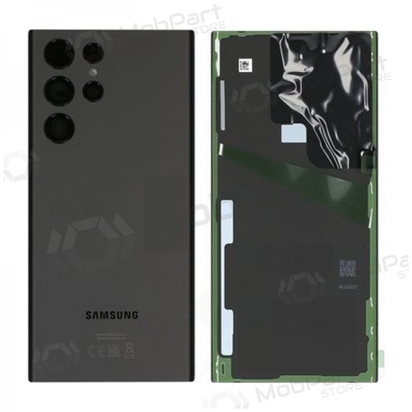 Samsung S908 Galaxy S22 Ultra coperchio batteria posteriore (Phantom Black) (usato grade B, originale) Samsung S908 Galaxy S22 Ultra coperchio batteria posteriore (Phantom Black) (usato grade B, originale)