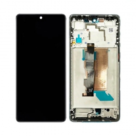 Xiaomi Poco F5 5G schermo / display (blu) (con una cornice) (OLED)