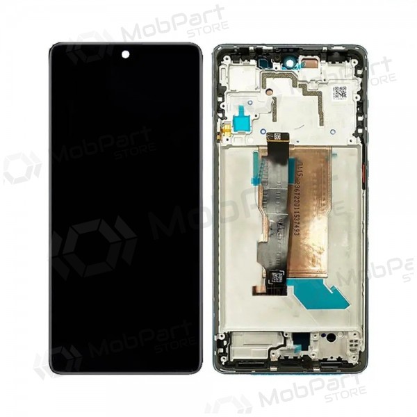 Xiaomi Poco F5 5G schermo / display (blu) (con una cornice) (OLED)
