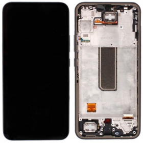 Samsung Galaxy A34 schermo / display (Graphite) (con una cornice) (OLED)