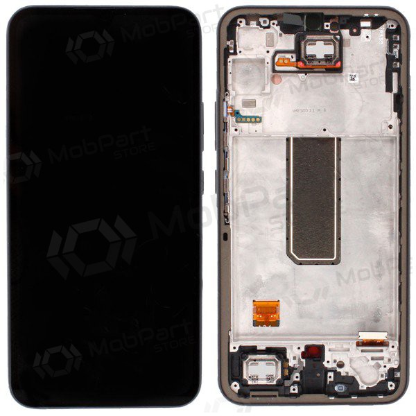 Samsung Galaxy A34 schermo / display (Graphite) (con una cornice) (OLED)
