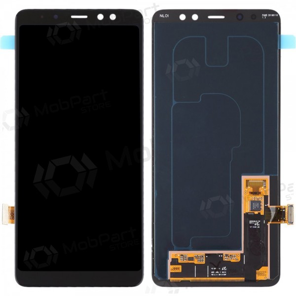 Samsung A530 Galaxy A8 (2018) schermo / display (nero) (service pack) (originale) Samsung A530 Galaxy A8 (2018) schermo / display (nero) (service pack) (originale)