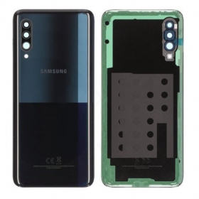 Samsung A908 Galaxy A90 5G 2019 coperchio batteria posteriore (nero) (usato grade B, originale)