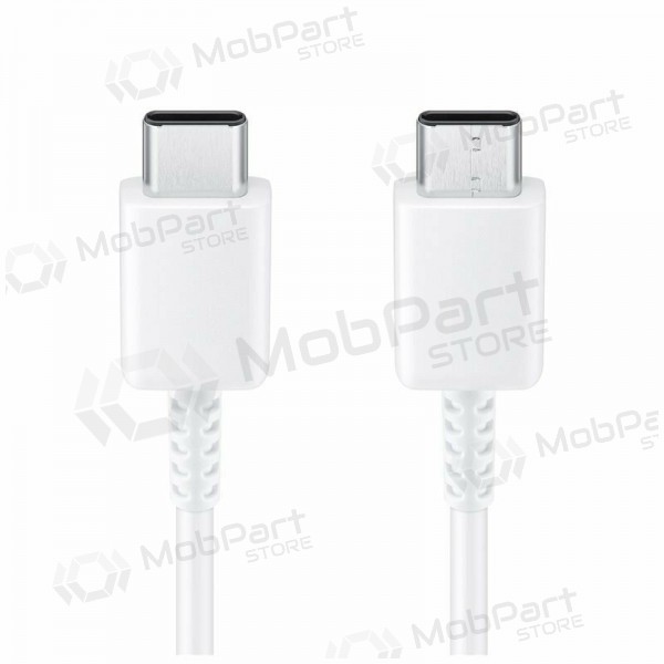 USB cavo originale Samsung EP-DA705BWE 25W 3A Type-C-Type-C 1.0m bianca
